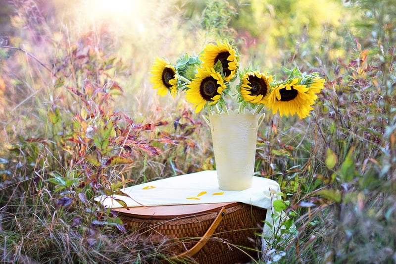 Flower Arrangement in Vase